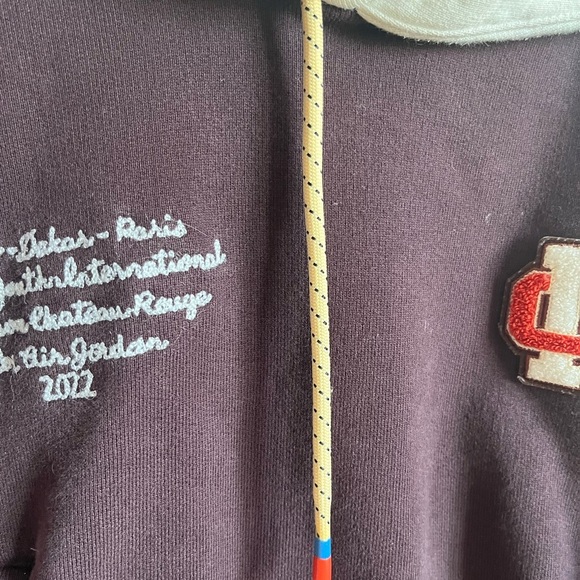 Jordan x Maison Chateau Rouge Women's Fleece Top - Picture 8 of 11